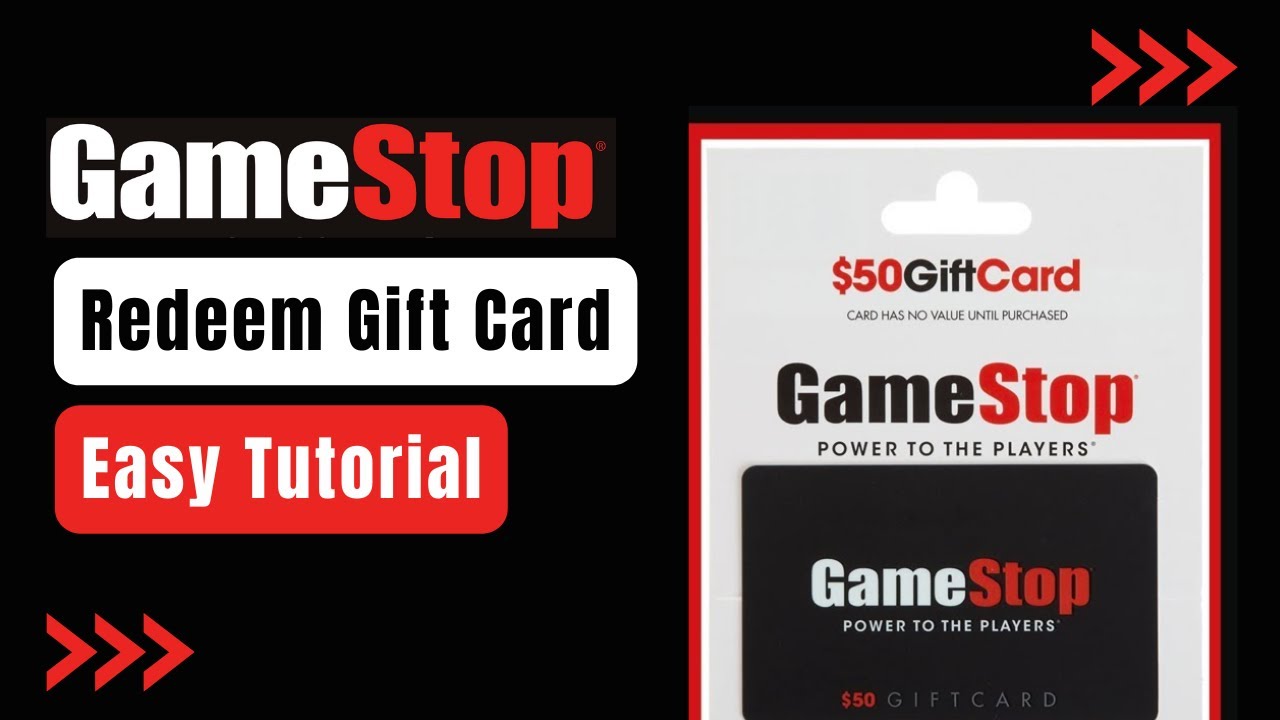How To Redeem GameStop Gift Card (2023) Redeem & Use Promo Code In