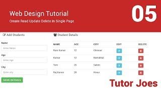 Add New Row of a Table By appendTo in jQuery In Tamil