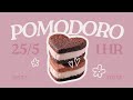 𝐢𝐜𝐞 𝐜𝐫𝐞𝐚𝐦 𝐬𝐚𝐧𝐝𝐰𝐢𝐜𝐡 🤎 𝟸𝟻/𝟻 𝟸𝚂𝙴𝚃𝚂 1𝙷𝚁 | pomodoro focus timer | cozy cafe music | study with me