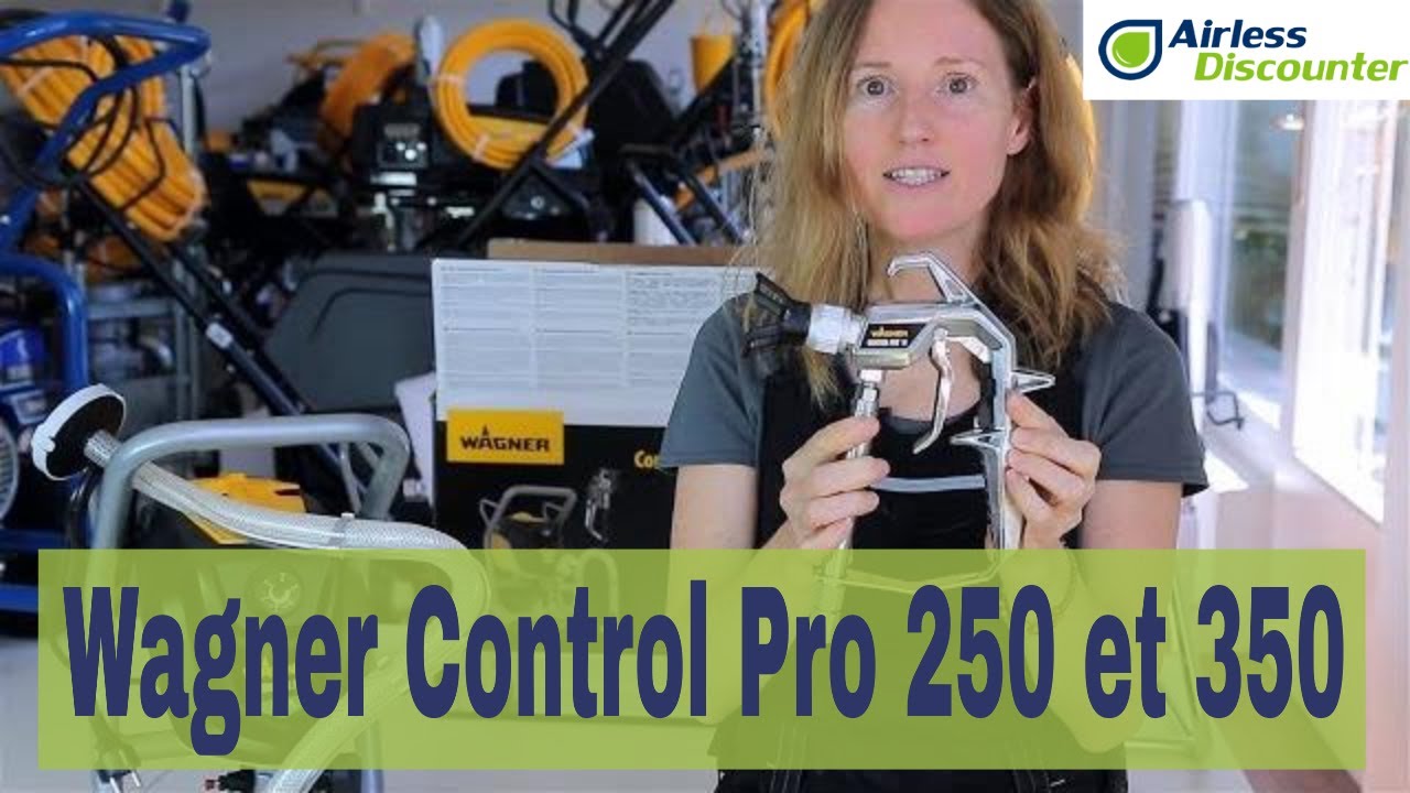 Stations de peinture Wagner Control Pro 250 et 350 - YouTube