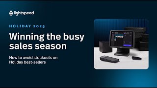 Holiday inventory forecasting made easy