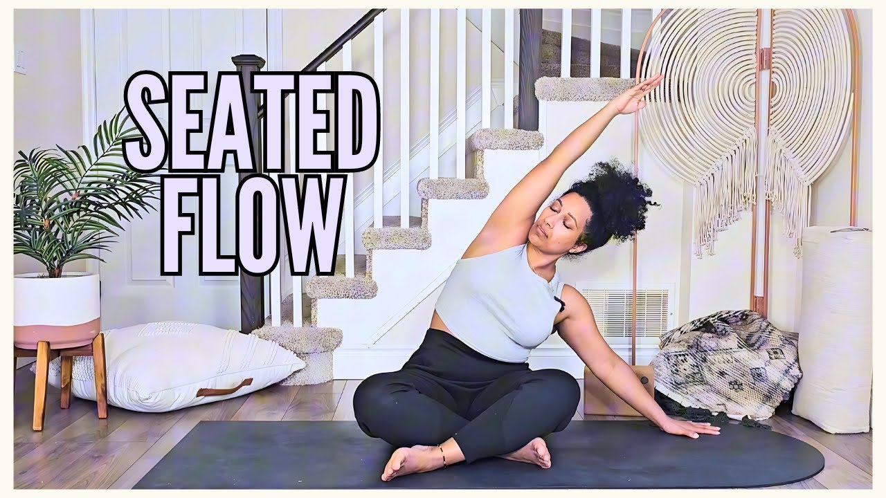 Spring Into Movement #2:  🌸 25 Minute Seated Spring Yoga Flow | Full Body | Low Back RELIEF!