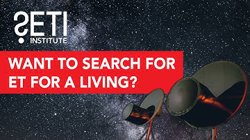 Want to Search for ET for a Living?