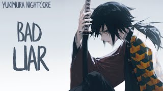 Nightcore Bad Liar Lyrics