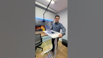 Mobile standing desk #flexispot