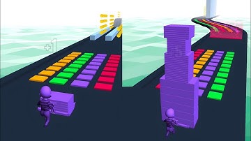 Stack Colors All Levels Gameplay Walkthrough Android, iOS