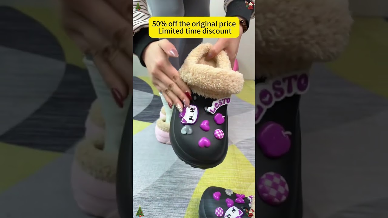 Cozy comfort: soft home slippers for her