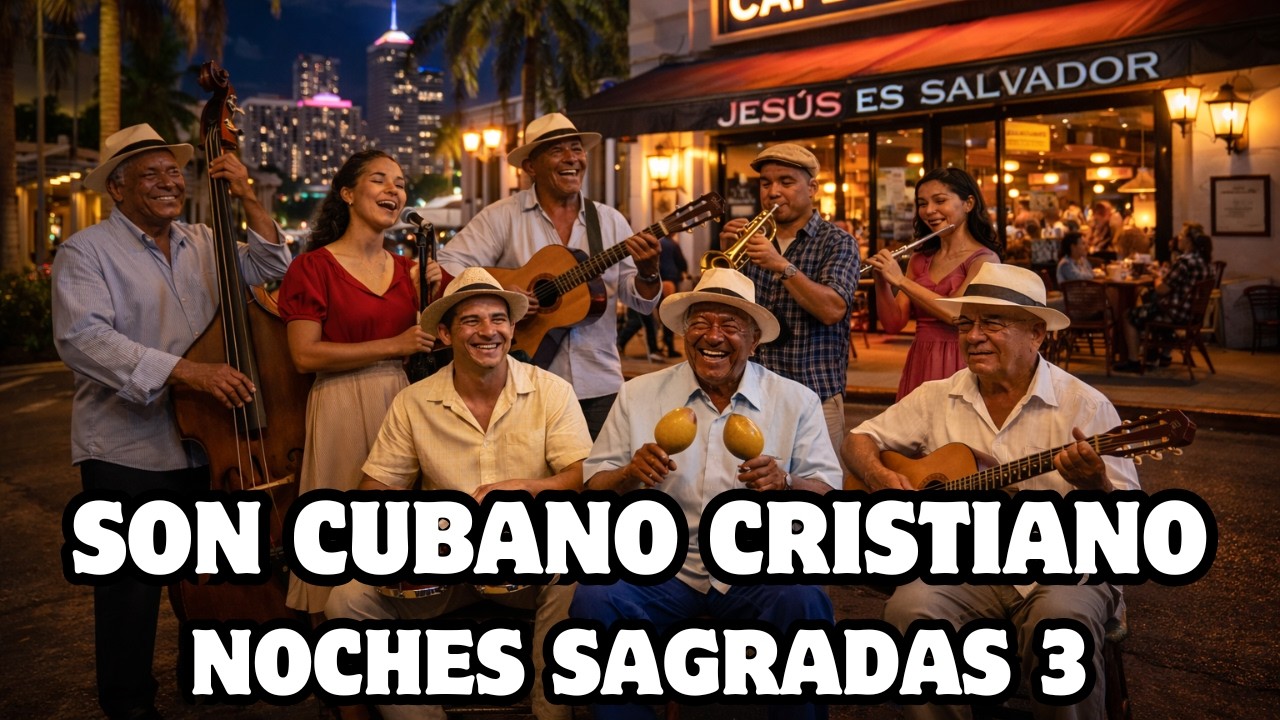 Son Cubano Cristiano, Latin Jazz Cristiano, alabanza y worship latino. Noches Sagradas. V3