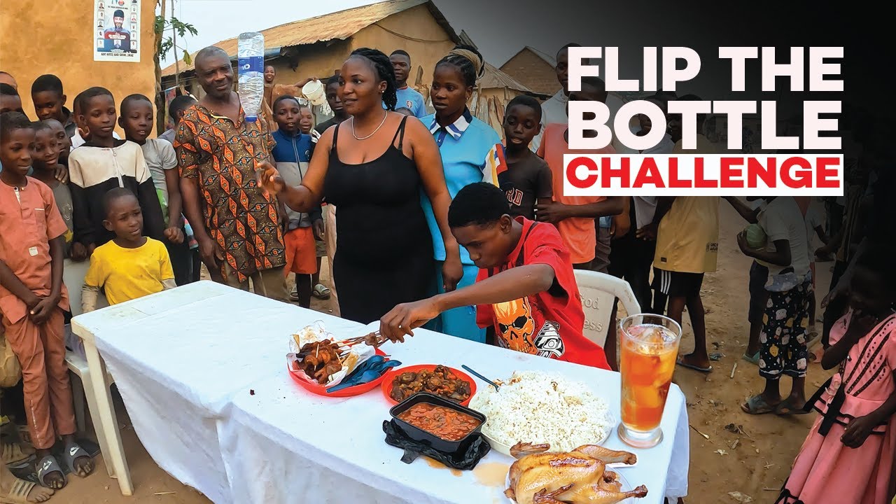 Flip the bottle challenge | Food Elimination Chambers