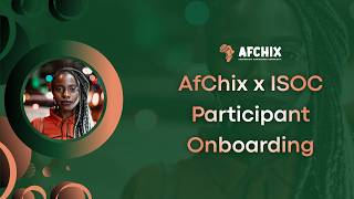AfChix x ISOC Learning Program Participant Onboarding