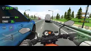 Traffic Rider restarted ZX 750 level up to 37