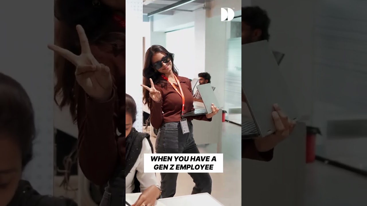 When you have a Genz employee in your office...