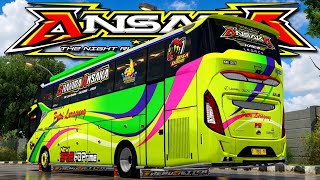 LIVERY $ ( FREE ). Mod SR2 Putri Luragung Shahira ansaka. Bussid