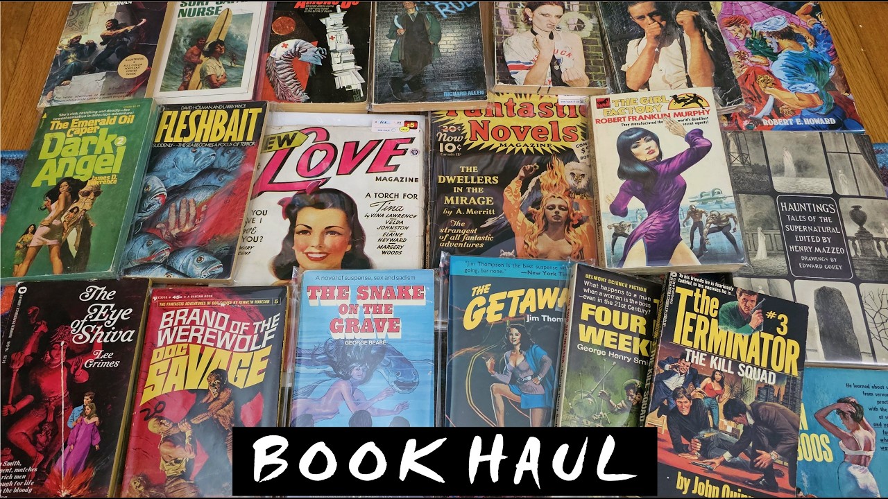 Vintage Pulp Fiction and Book Collecting