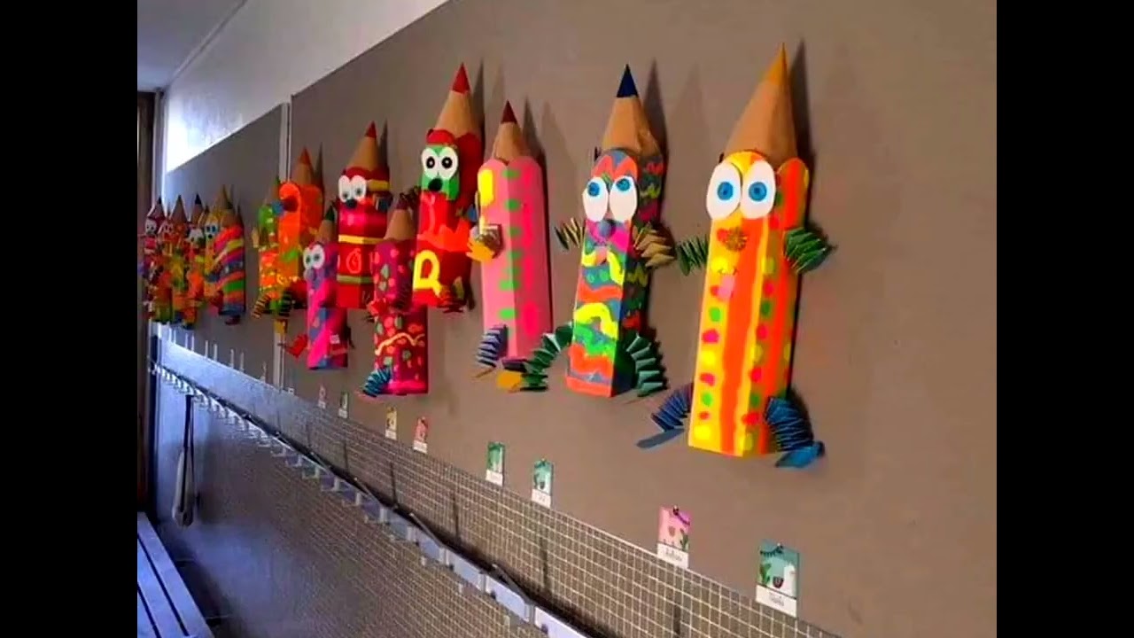 Pre School Bulletin board decoration ideas/Classroom board decoration idea/lesson board Ideas