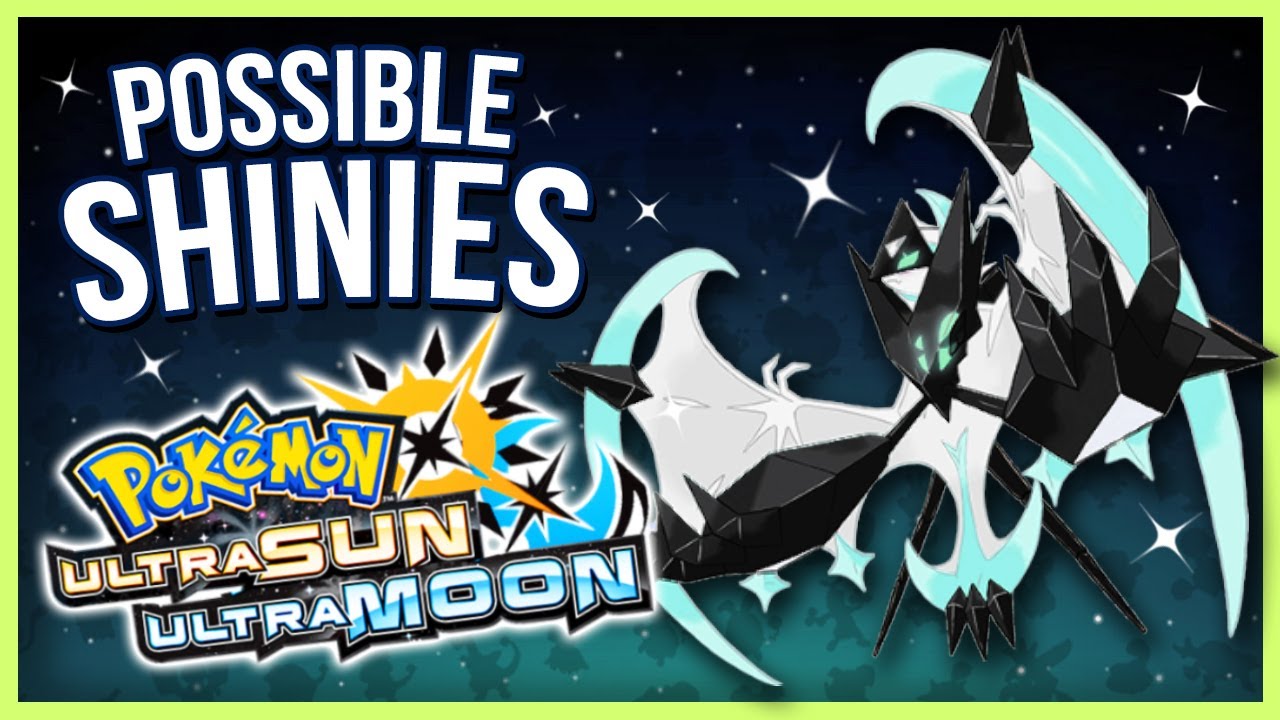 Pokémon Ultra Sun and Moon': Shiny Solgaleo and Lunala to be