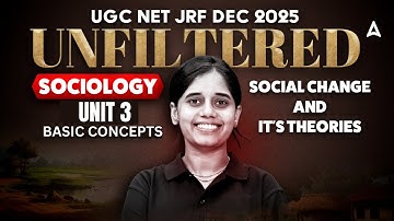 UGC NET Sociology | UGC NET Sociology Unit 2Social change and it