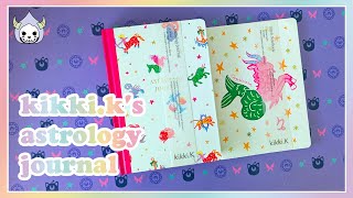 looking at the kikki.k astrology journal