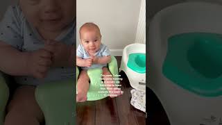 Start potty training your baby at 4-5 months. #eliminationcommunication #othercountriesdoit