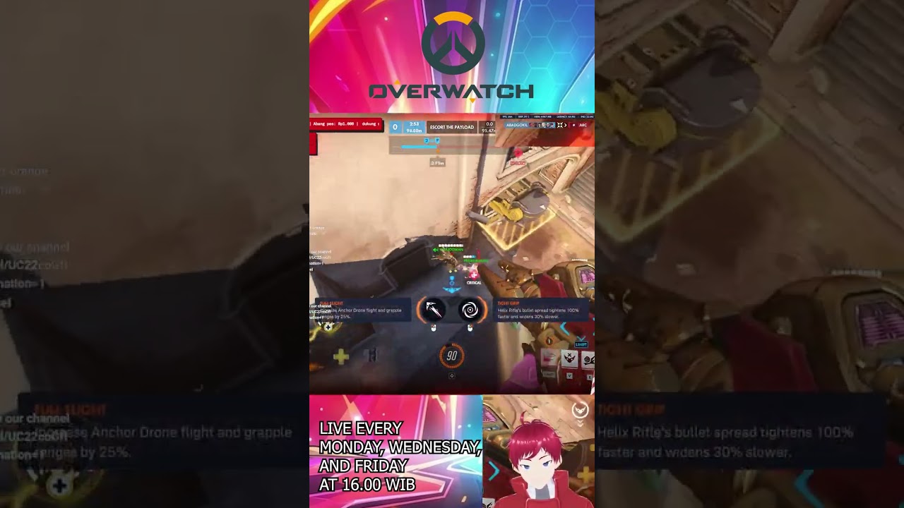 FIGHT GILA! SIERRA BIKIN MUSUH PANIK SEMUA 😱 #shorts #overwatch2 #overwatch