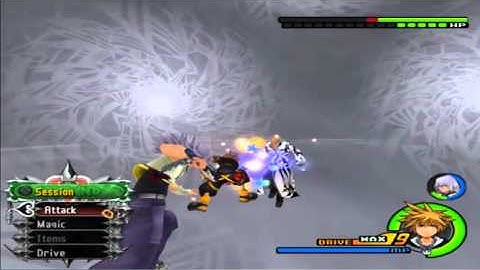 KH2FM - Lv 1 Data Final Xemnas no damage with Restrictions