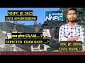 NHPC JE 2025 EXAM DATE|LAST MONTH REMAINING|CIVIL ENGINEERING PREPARATION|