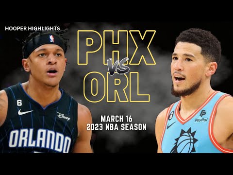 Phoenix Suns vs Orlando Magic Full Game Highlights | Mar 16 | 2023 NBA Season