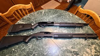 Стрельба по тарелкам, Mossberg 500a 1993 и Mossberg 590a1 2011 в чём разница!?