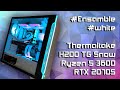 PC Gaming White - Thermaltake H200TG Snow - Ryzen 5 3600 - RTX 2070S - Asus Strix B550-A