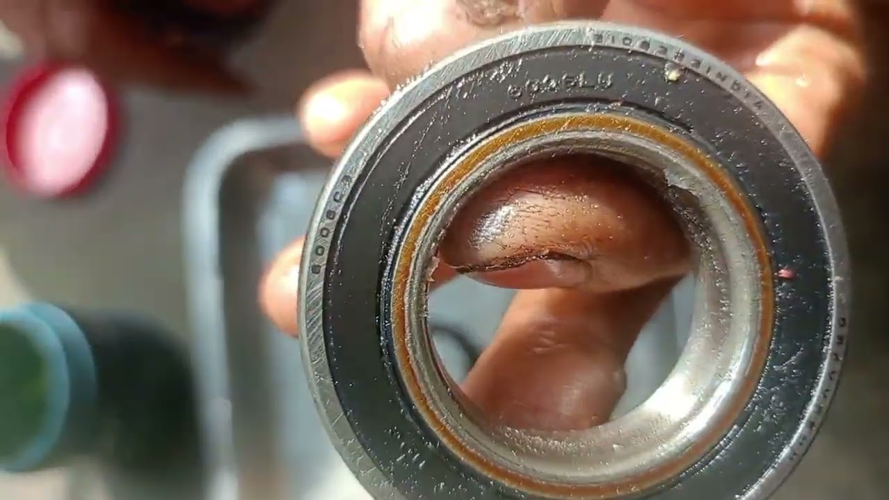 Bajaj maxima Z rear bearing greasing