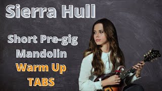 Video thumbnail of "Sierra Hull Mandolin Warmup w/TABS"