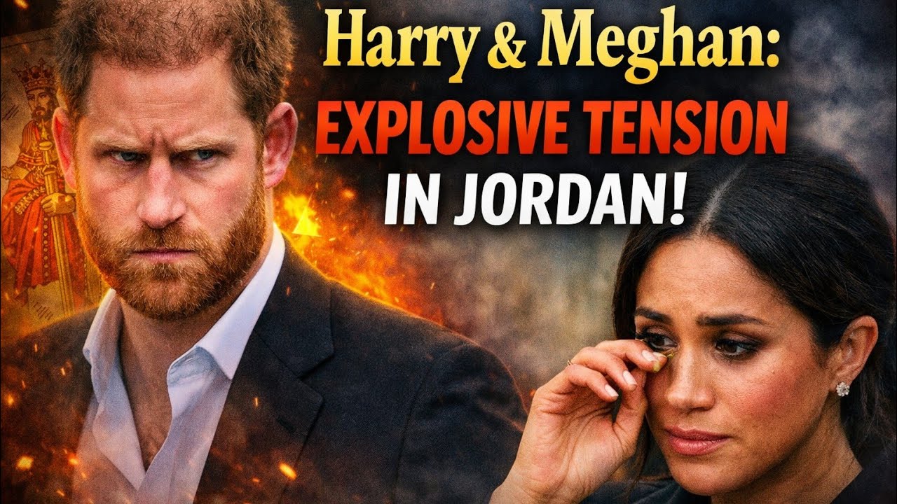 Inside Harry & Meghan’s Jordan Drama: Anger, Tears, and Ego Clashes