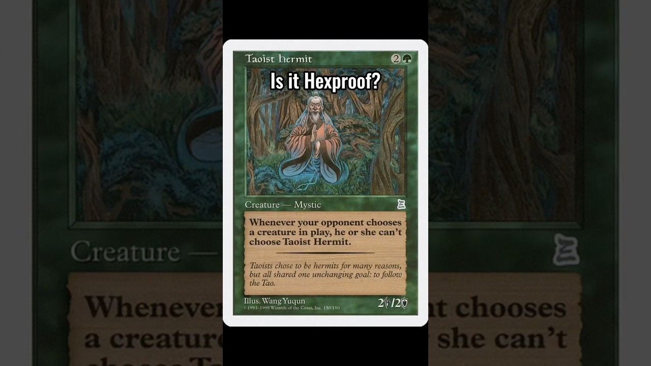 Is It Hexproof?! #mtg - YouTube