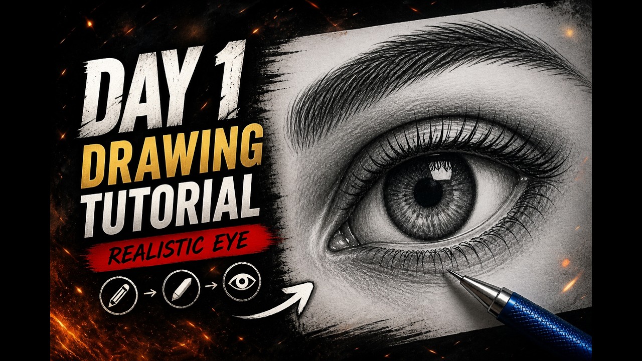 Day 1 Drawing Tutorial | Teaser - YouTube