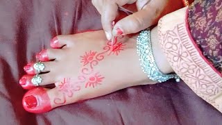 Easy stylesh alta design red nail polish #alta  #nails #singar #viral video