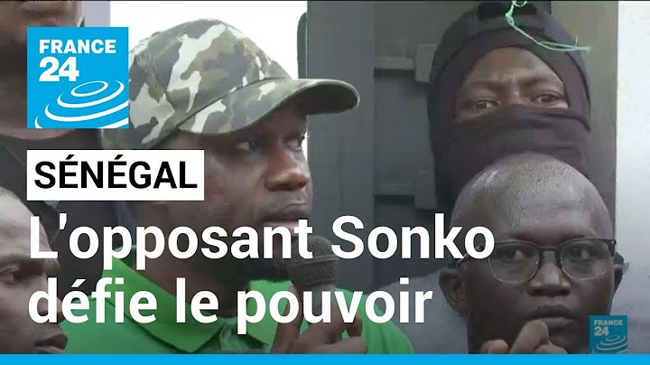 Sénégal : Sonko défie le pouvoir, l'opposant veut organiser une "caravane pour la liberté"