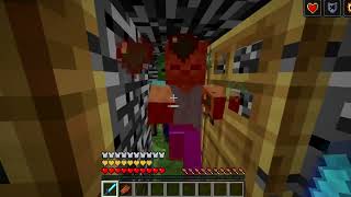 ПРОХОЖДЕНИЕ ЛАБИРИНТА ЗОМБИ МАЙНКРАФТ . ЛАБИРИНТ В MINECRAFTE  . Chynky Minecraft