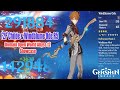Genshin Impact - Childe F2P & Windblume Ode R5 Damage Showcase - Abyss 12 - Domain World