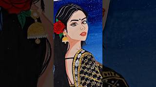 Udi Udi Jaye 🦋 Beautiful Traditional Art ✨ #shorts#ytshorts#udiudijaye#art#painting#viral#indianart