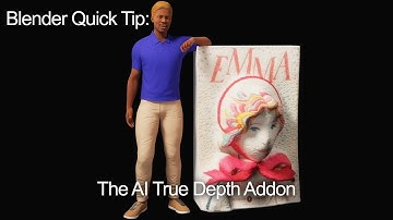 Blender Quick Tip: The AI True Depth addon