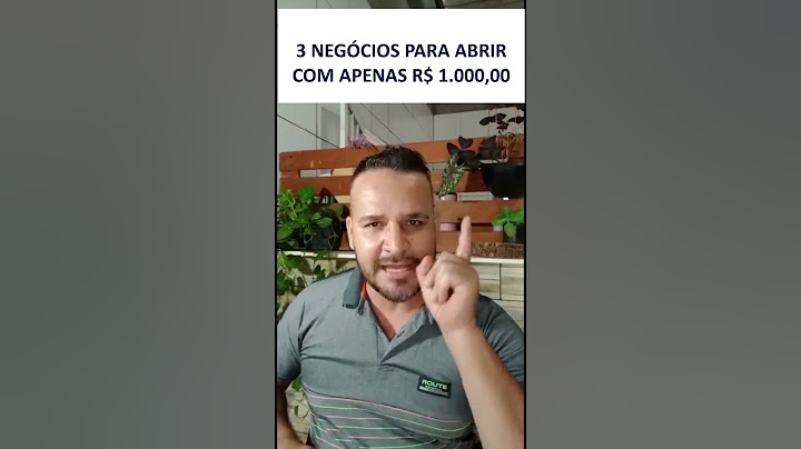 3 NEGOCIOS COM APENAS 1000 #SHORT