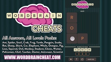 WordBrain Crab 19 Cheats | WordBrain Cheats | Crab 19 Answer