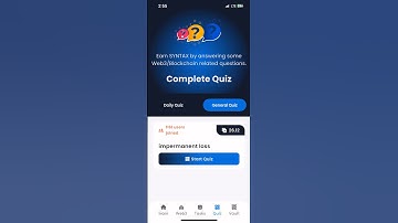 Syntax Verse General Quiz Answer Today | impermanent loss#syntaxversegeneralquiz | #syntaxverse
