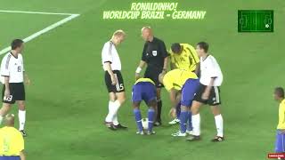 Best Ronaldinho skills! Worldcup Brazil  Germany 2002 #ronaldinho #worldcup #brasil #germany #fifa