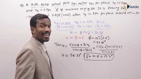 Solving Previous Year Synchronous Machines Problems | GATE Electrical Machines Problem 6