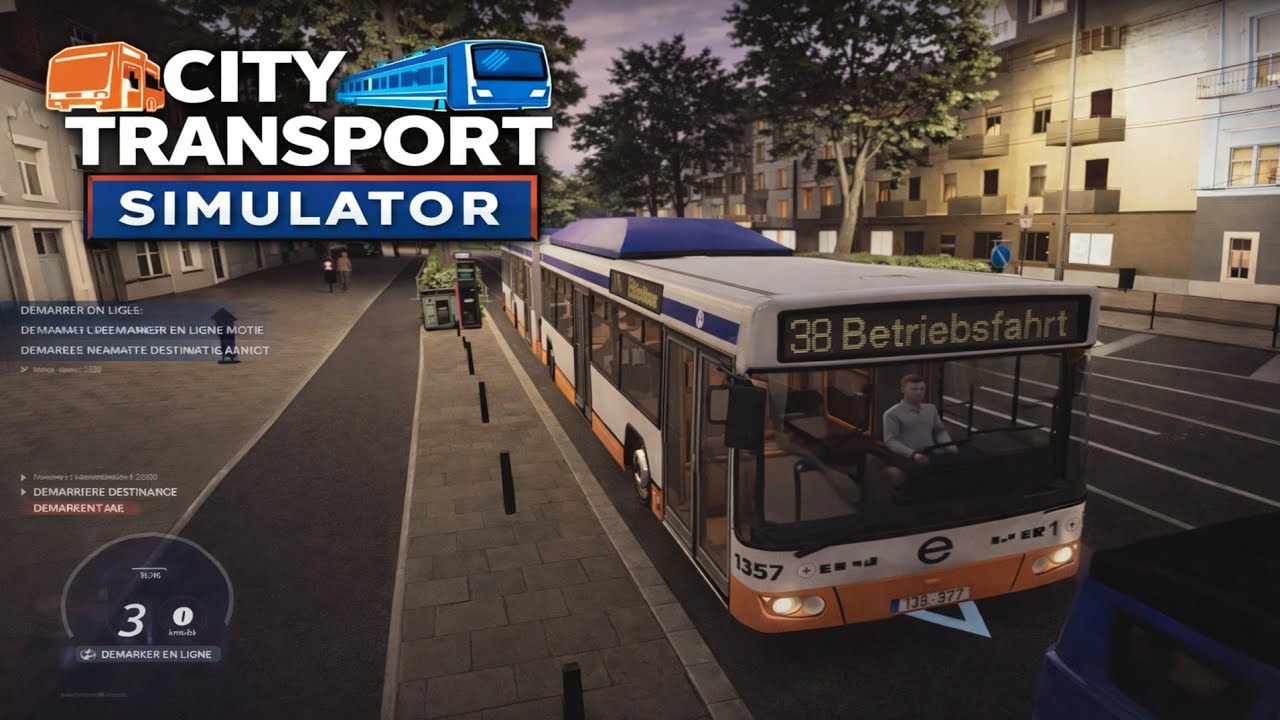 CITY TRANSPORT SIMULATOR – HLP RETOUR DEPOT en bus (PS5)