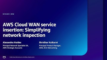 AWS re:Inforce - AWS Cloud WAN service insertion: Simplifying network inspection (NIS203-NEW)