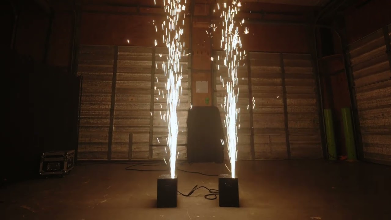 ColorKey Dazzler FX MK2 Demo! ✨ Indoor-Safe Cold Spark Effect