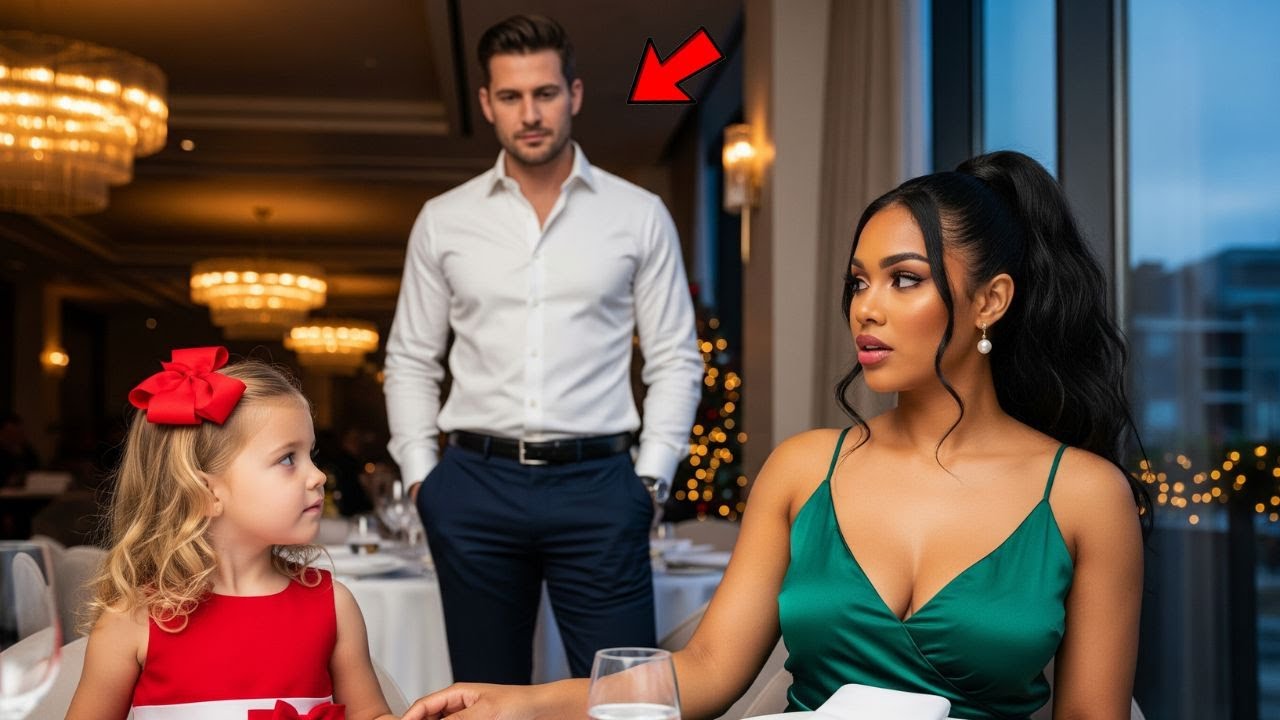 She was rejected on a Christmas blind date—Then a little girl walked to her and said can we join you