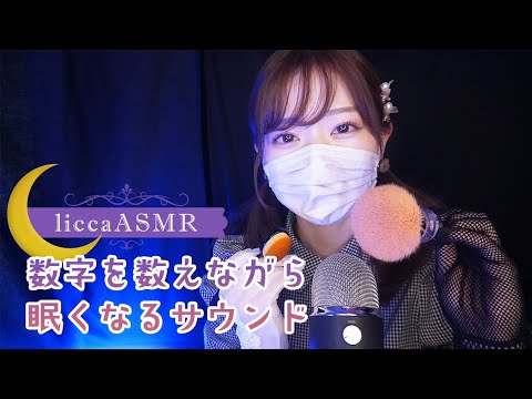 【ASMR】数字を数えながら眠くなるサウンド💤Count the numbers and go to sleep/숫자를 세고 잡시다